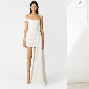 Sau Lee Brenda Dress in White